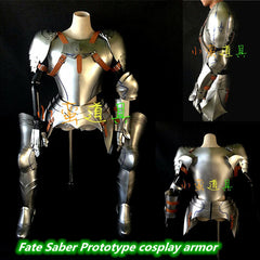 Fate FGO Saber Pendoragon Cosplay Armors Full Set Party Prop Prototype Costume 07FC0E-D4 - KOEEK