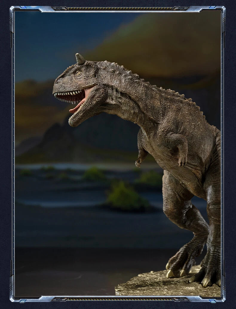 Official Limited 1:20 Carnotaurus Dinosaur Brass Statue Figure Model Collection 07FC0E-D4 - KOEEK