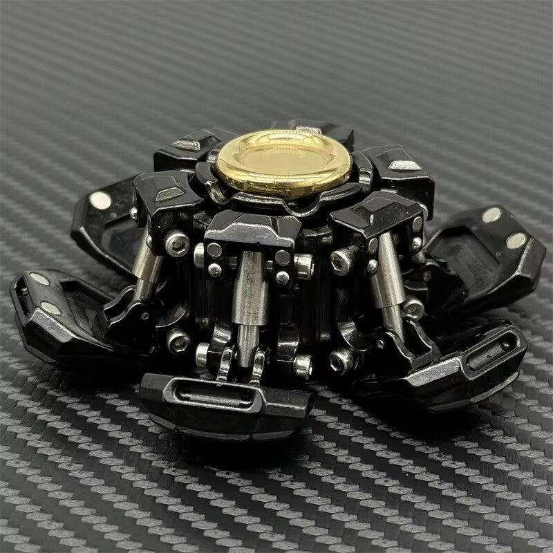 Novel Open Armor UFO Hand Spinner EDC Metal Fidget Spinner Stress Relief 07FC0E-D4 - KOEEK
