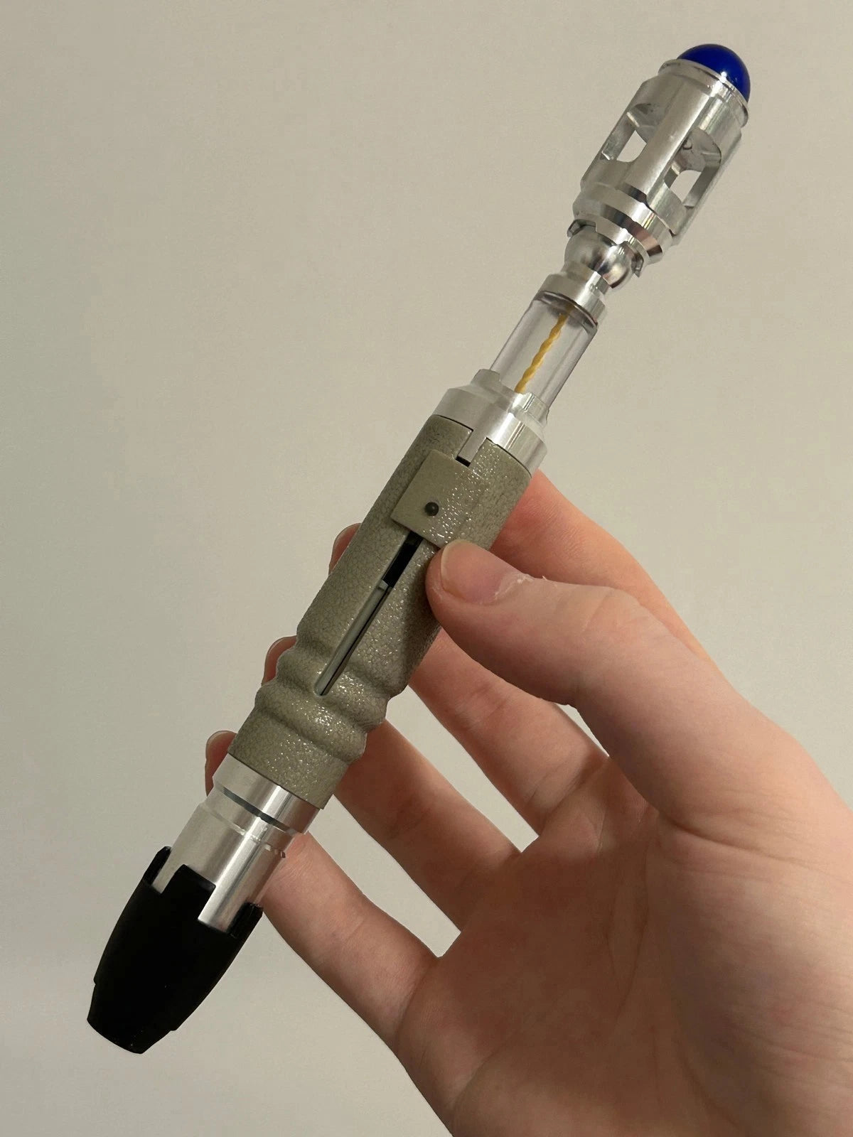US! Doctor Who 10th Metal Sonic Screwdriver Scalable LED Prop Replica Xmas Gift 07FC0E-D4 - KOEEK