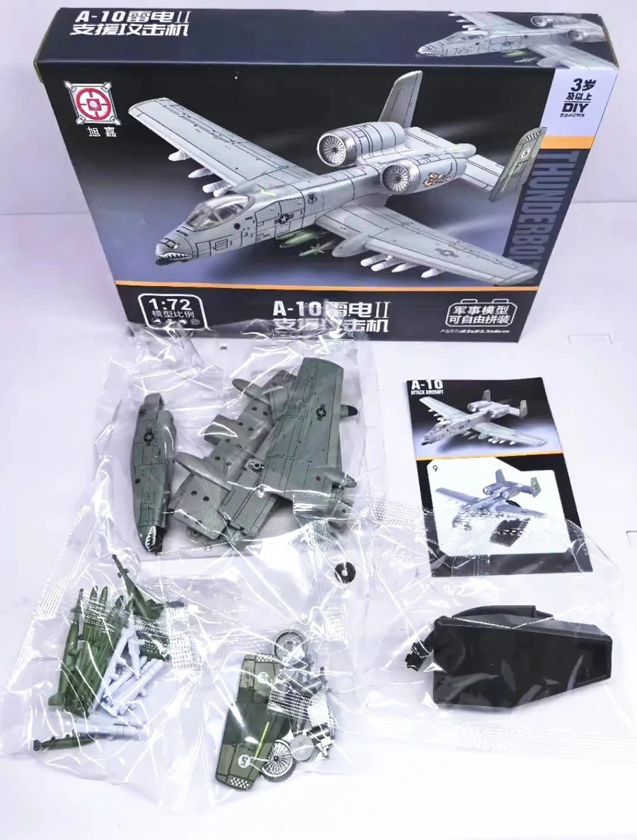 1/72 US A-10C Thunderbolt II “Tiger Sharks” Fighter Plastic Painted Unassembled 07FC0E-D4 - KOEEK