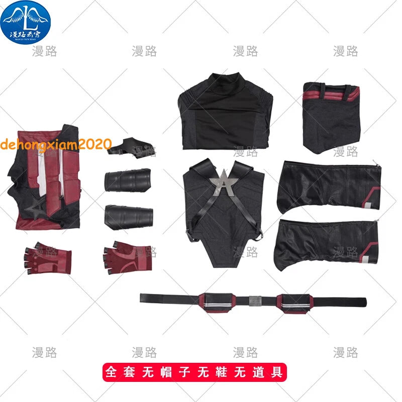 Thunderbolts* U.S.Agent John F. Walker Men Cosplay Costume Top Pants Mask Outfit 07FC0E-D4 - KOEEK