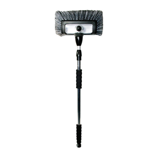 new Carrand 93977 Flow-thru Power Wash 10" Quad Soap Mixing Brush With 55" Extension koeek - KOEEK