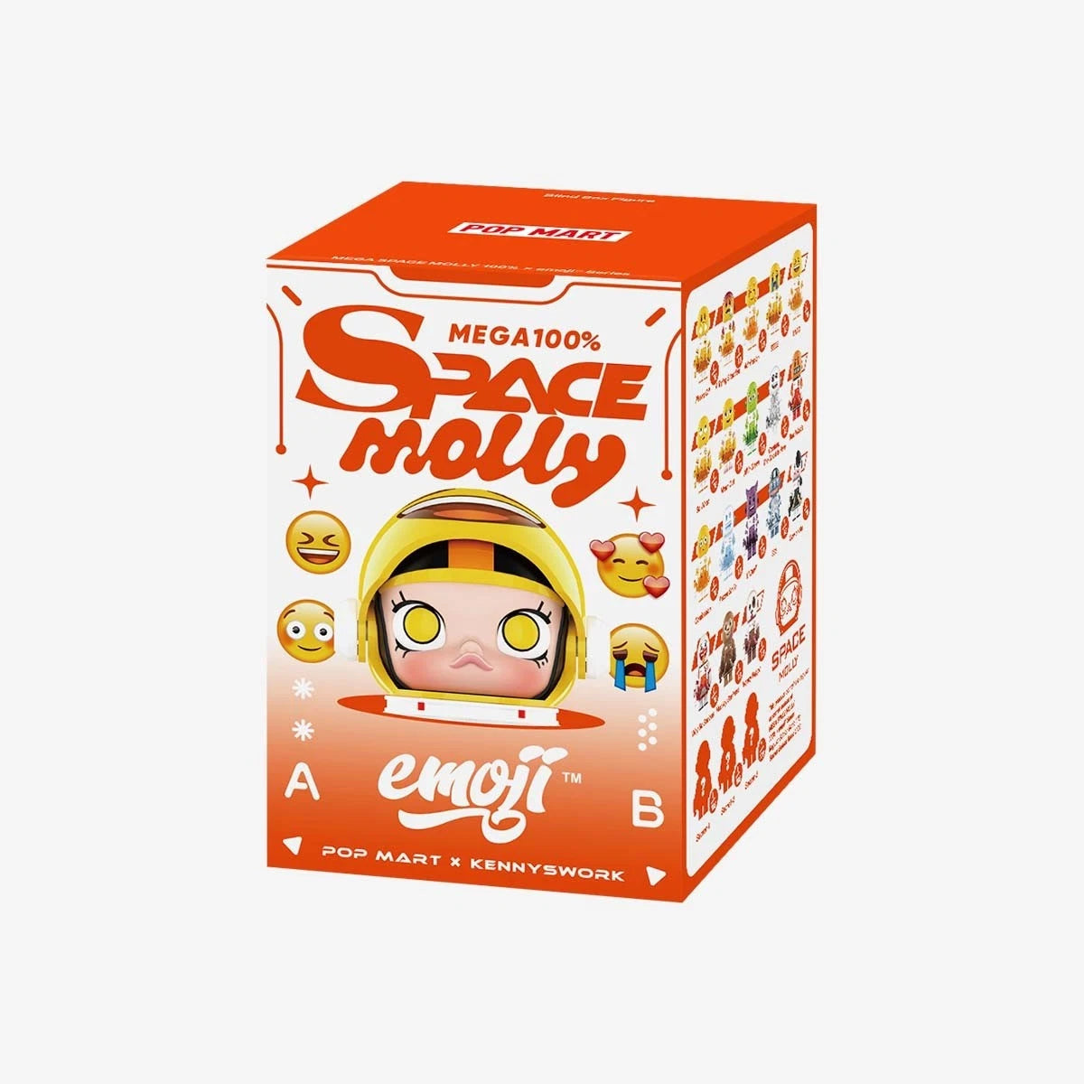 Mega Space Molly  Emoji Series Confirmed Figure Doll in Open Box 07FC0E-D4 - KOEEK