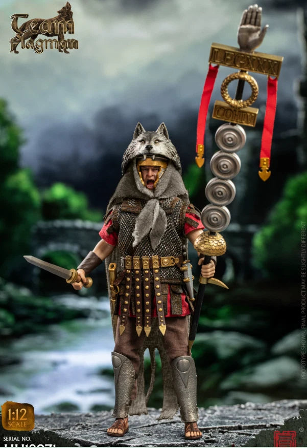 HHMODEL HH18071 Imperial Legion Roman Standard Bearer 1/12 Action Figure INSTOCK 07FC0E-D4 - KOEEK