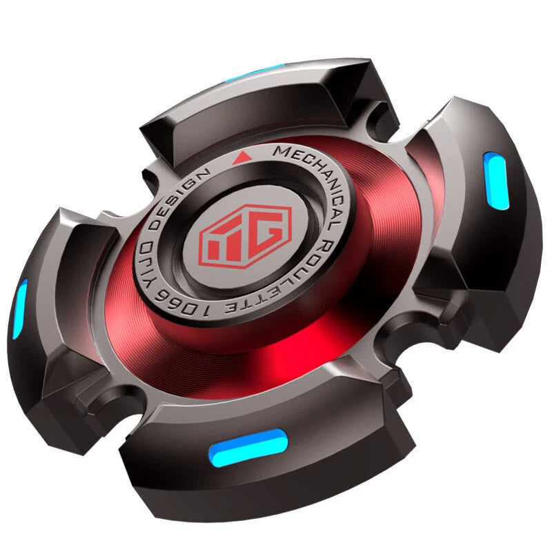 EDC Metal Adult Fidget Toys metal Luminous Alloy Fidget Spinner ADHD Tool Gift 07FC0E-D4 - KOEEK