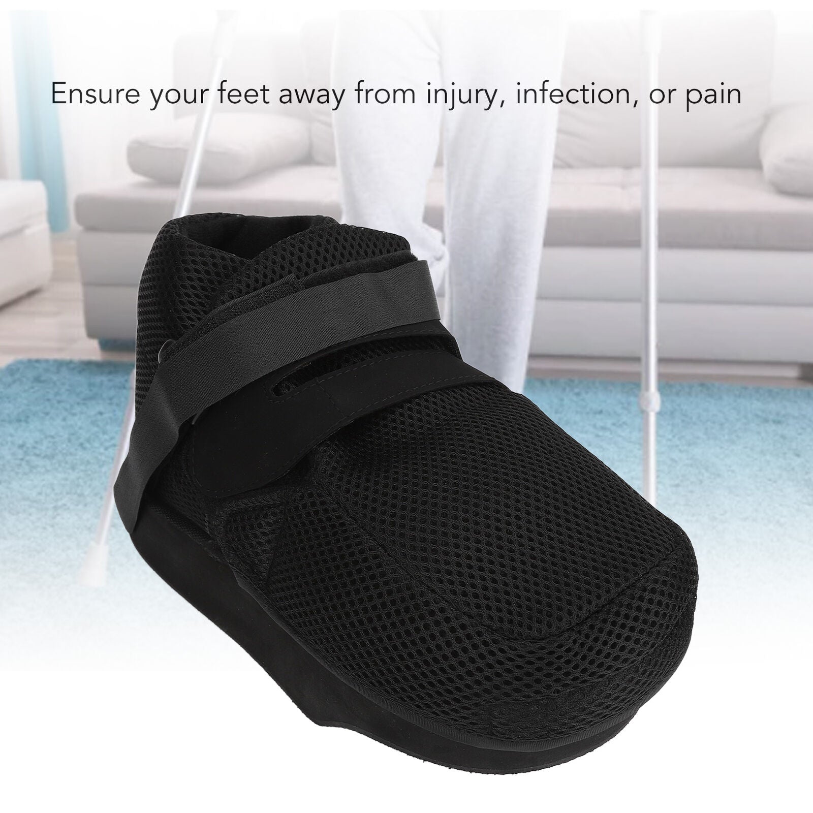 new Offloading Post Op Shoe Breathable 15 Degree Closed Toe Removable Medical HGF koeek - KOEEK