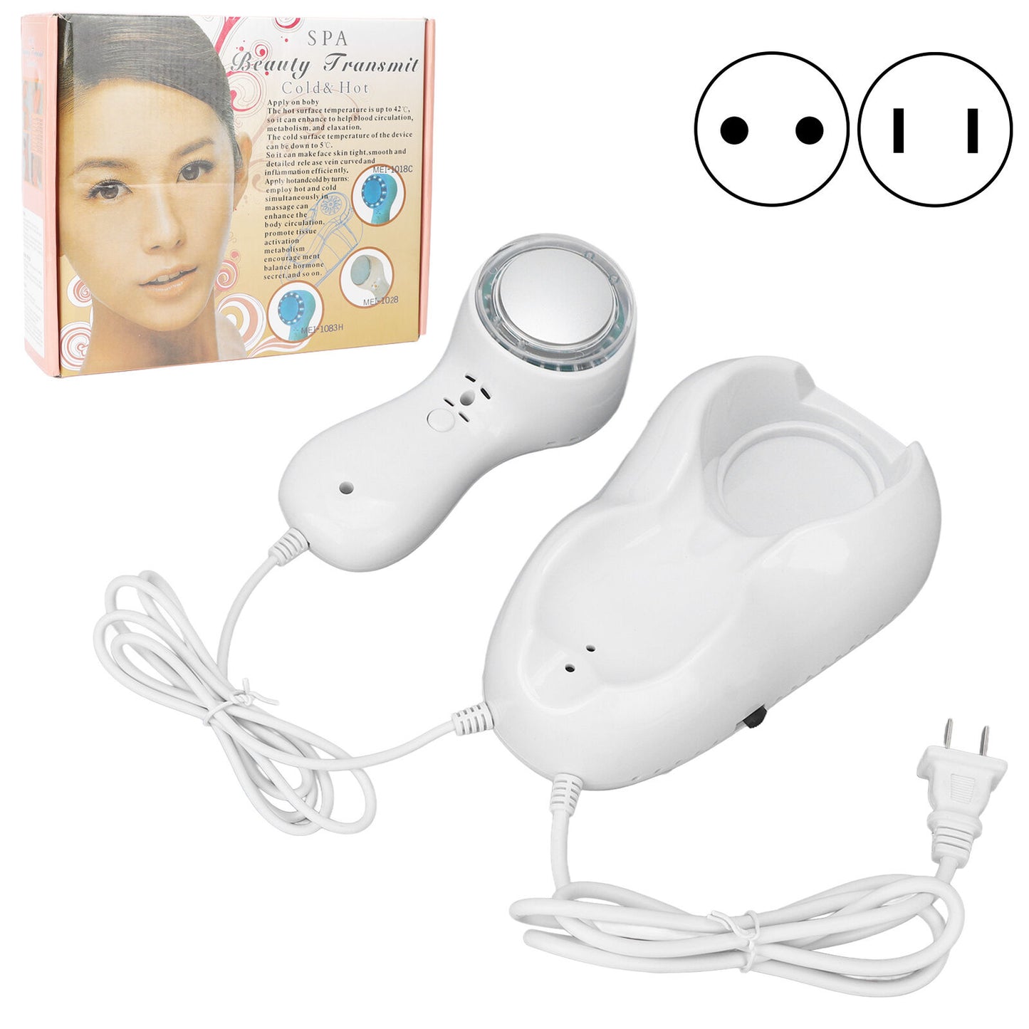 ny Ice Cold Hammer Kryoterapi Photon Skin Rejuvenation Lifting Facial SPA Machine