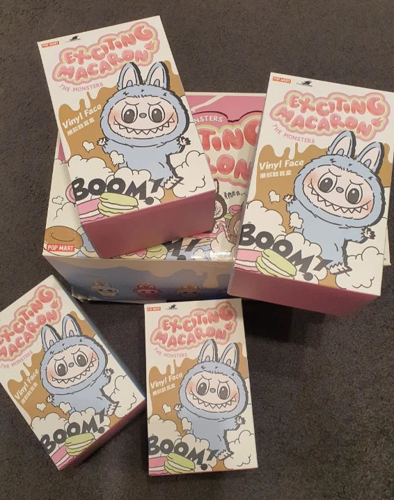 Irresistible POP MART The Monster Tasty Macarons Blind Box-Random Toy Single Box POP_MART - KOEEK