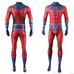 X-Men '97 Magneto Jumpsuit Erik Cosplay Costume Bodysuit Adult Kids Halloween 07FC0E-D4 - KOEEK