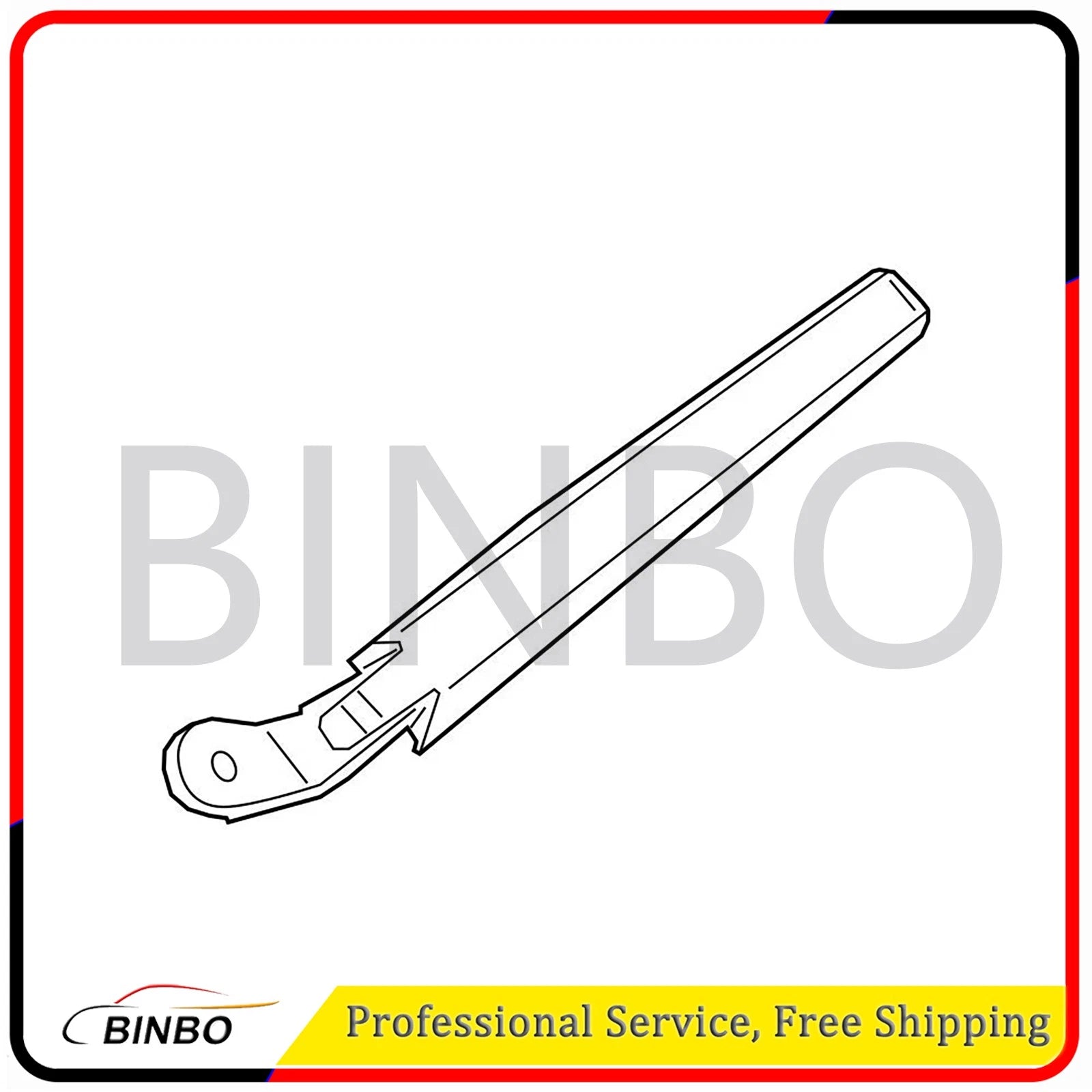 Back Glass Wiper Arm 61627356224 for BMW X1 F48 2016-2020 07FC0E-D4 - KOEEK