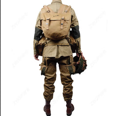 USMC WWII Army M42 Paratrooper Uniform Jacket Pants Set Normandy Landing D-day 07FC0E-D4 - KOEEK