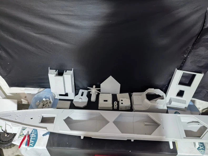 3D Printed 1/200 CNS Xining DDG-117 Unpainted Resin Material Model Kit ！ 07FC0E-D4 - KOEEK