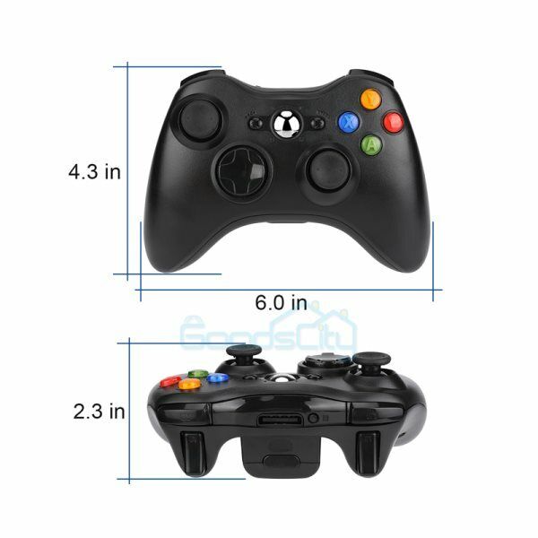 ny 2024 Wireless Game Controller Gamepad for Microsoft XBOX 360 &amp; PC WIN 7 8 10