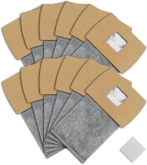12-piece vacuum cleaner dust bag set, replacement part number 07FC0E-D4 - KOEEK