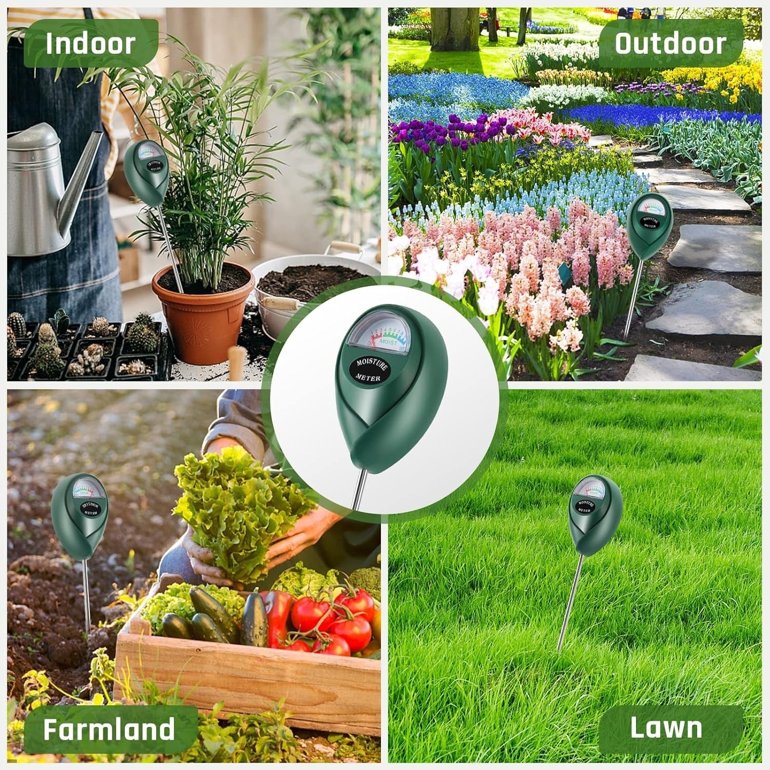 new Plant Moisture Meter, Water Soil Meter for Green+Green 07FC0E-D4 - KOEEK