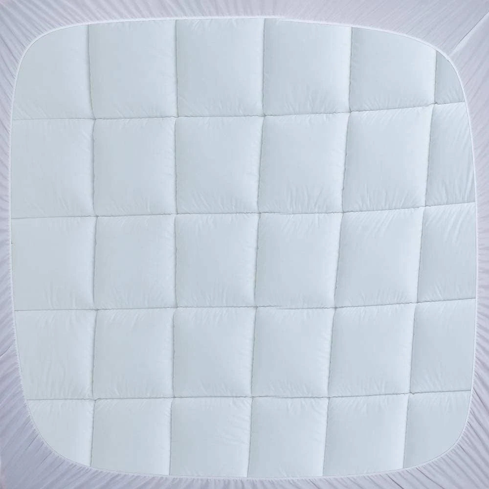 Cotton waterproof mattress pad replacement filling Pillow top Mattress pad 07FC0E-D4 - KOEEK