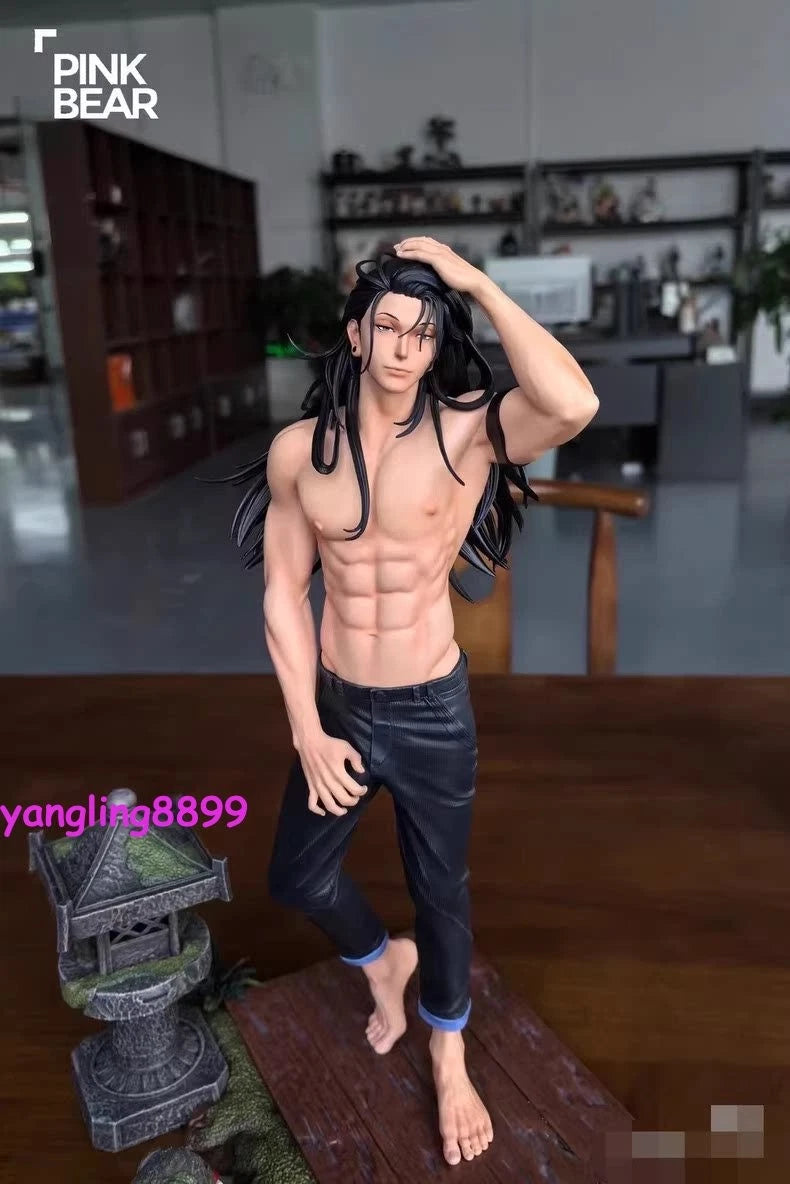 Pink Bear Jujutsu Kaisen Geto Suguru 1/6 Resin Statue Figure Model Collect 34cm 07FC0E-D4 - KOEEK