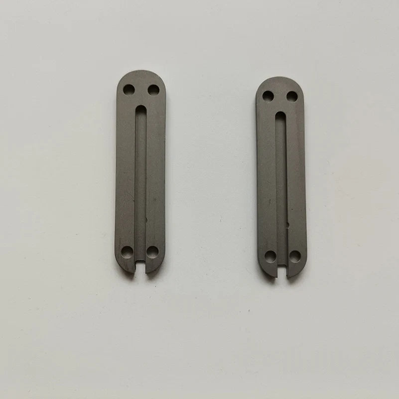 1 Pair Titanium Alloy Knife Handle Scales For 58MM Victorinox Swiss Army Knives 07FC0E-D4 - KOEEK