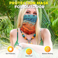 new JOEYOUNG Headwear, Bandana, Neck Gaiter Head Wrap Headband A- Boho JOEYOUNG - KOEEK