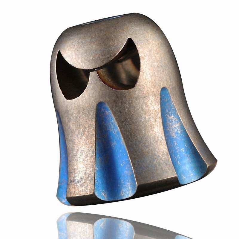 Titanium Ghost Knife Lanyard Bead Paracord Necklace Pendant Bracelet Bead EDC 07FC0E-D4 - KOEEK