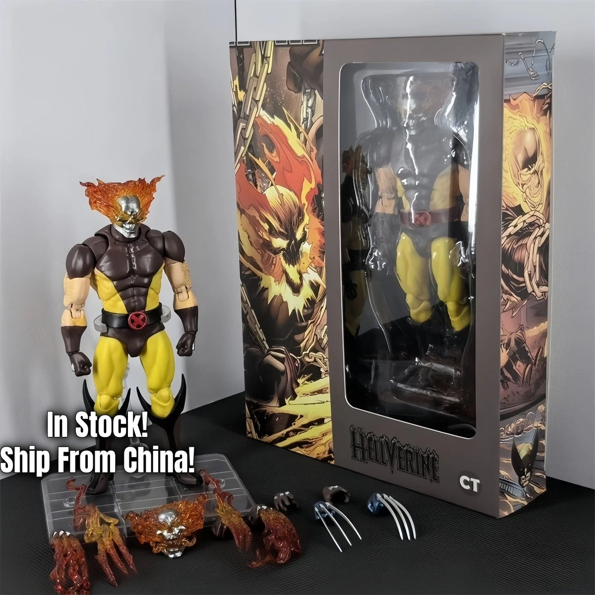 CT Toys Wolverine Hellverine X-Men Limited Edition 1/12 Action Figure IN STOCK CT_TOYS - KOEEK