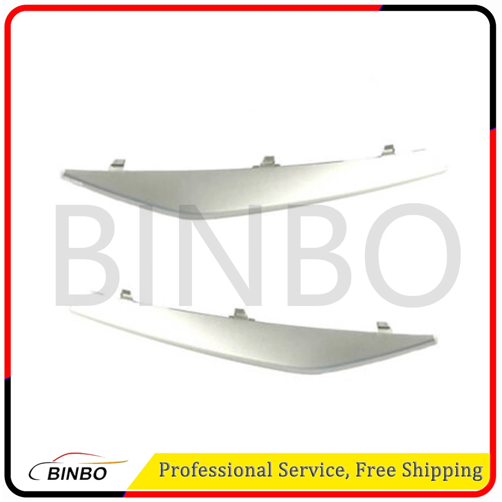For BMW E92 E93 LCI  Front Bumper Lower Grilles + Mouldings Center Set 07FC0E-D4 - KOEEK