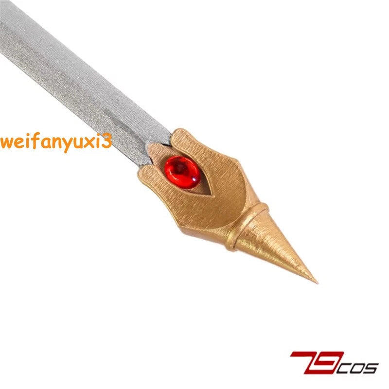 Card Captor Sakura Kinomoto Clow Card Sword Anime PVC Cosplay Prop Weapon 100cm 07FC0E-D4 - KOEEK