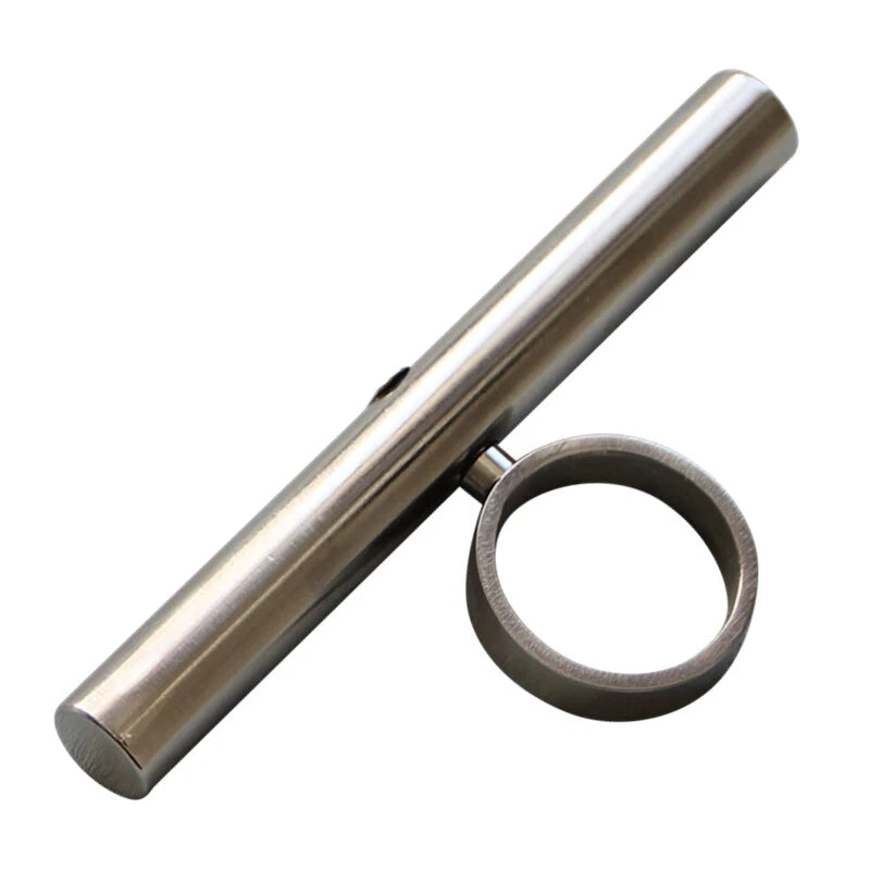 1pcs Stainless Steel Cool Stick EDC Outdoor Tool Pendant Kubaton Tactical Stick 07FC0E-D4 - KOEEK