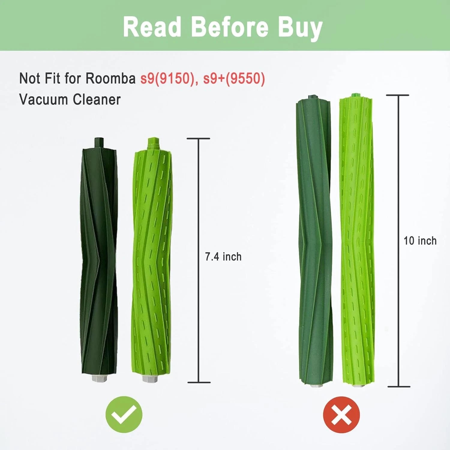 4 sets of replacement parts for I series and J series vacuum cleaners 07FC0E-D4 - KOEEK