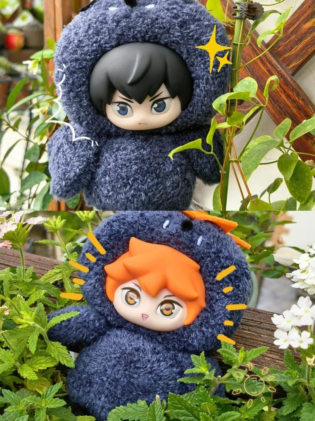 GONG x Haikyu!! The Dumpster Battle plush Keychains GONG - KOEEK