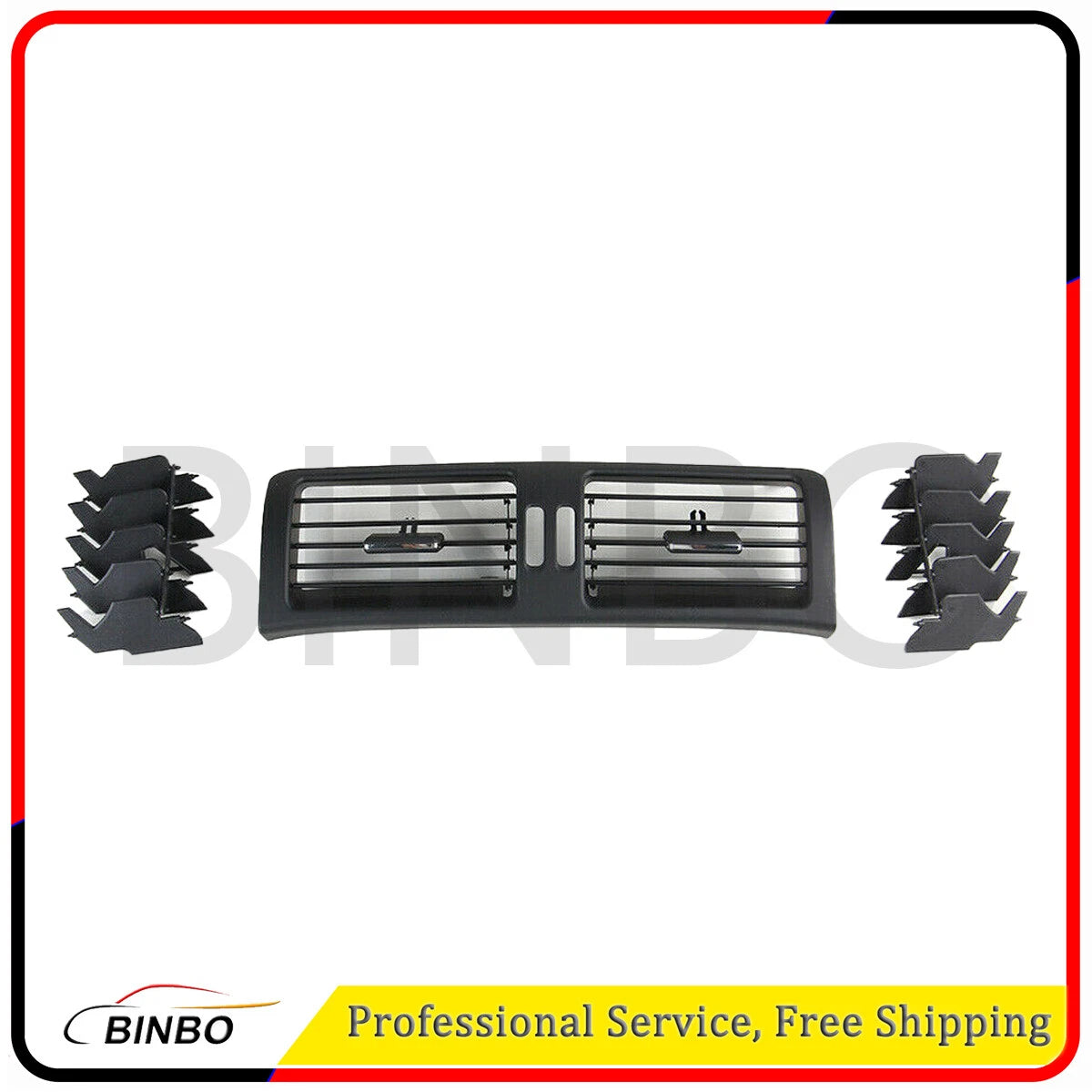 Fits Mercede R350 2006-2008 Black Front Center Dash AC Air Vent - 25183005549116 07FC0E-D4 - KOEEK