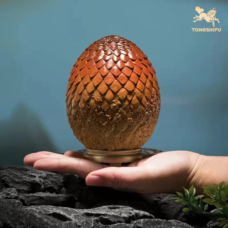 Dragon Egg Tongshifu Studio Game of Thrones Copper Metal Model Statue Painted TONGSHIFU_STUDIO - KOEEK