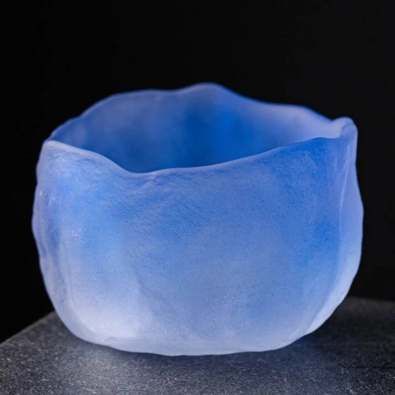 60ml Exquisitely Glacier Teacup Sake Cup Glazed Cup Tea-tasting Cup Teaware 07FC0E-D4 - KOEEK