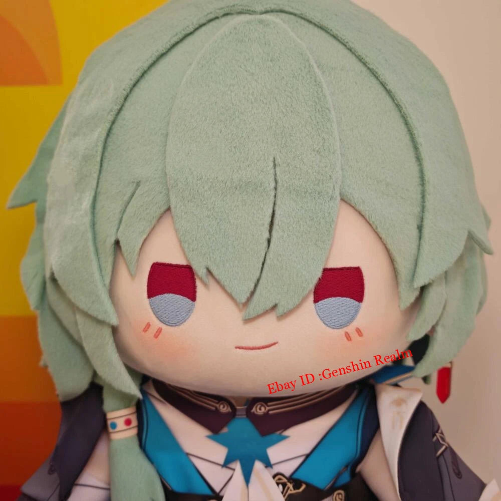 Anime Honkai: Star Rail Anaxa Sitting Position Plush Toy Pillow Gift 40cm 07FC0E-D4 - KOEEK