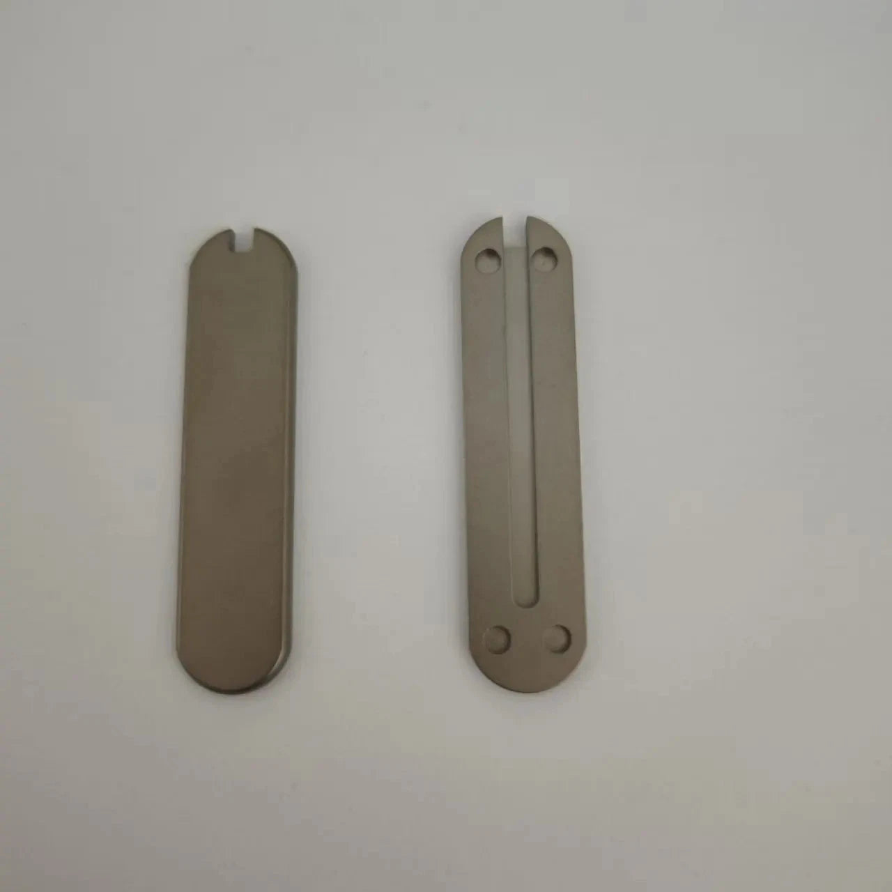 1 Pair Titanium Alloy Handle Scales for 58mm Victorinox Swiss Army Knives 07FC0E-D4 - KOEEK