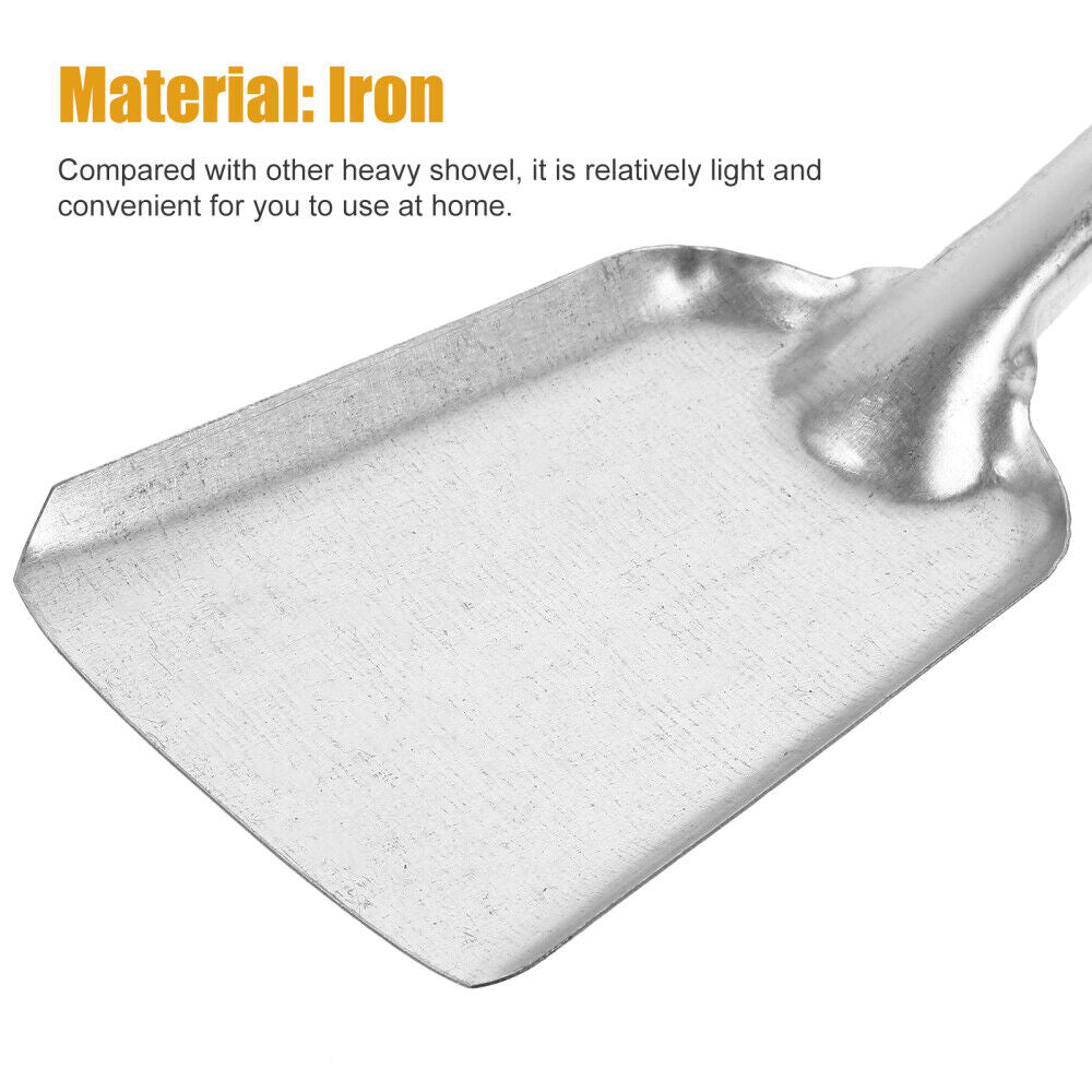 new  Iron Shovel Stove Shovel Fire Stove Charcoal Scoop Indoor Dustpan Bbq Pellet koeek - KOEEK