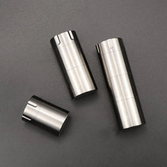 Titanium CNC Waterproof Box Storage Pill Case Sealed Medicine Bottle Container 07FC0E-D4 - KOEEK