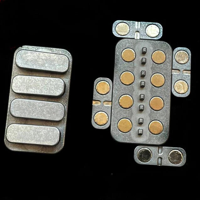 Titanium Alloy Fidget Slider Haptic Clicker Desk Toy for Stress Relief EDC Gift 07FC0E-D4 - KOEEK