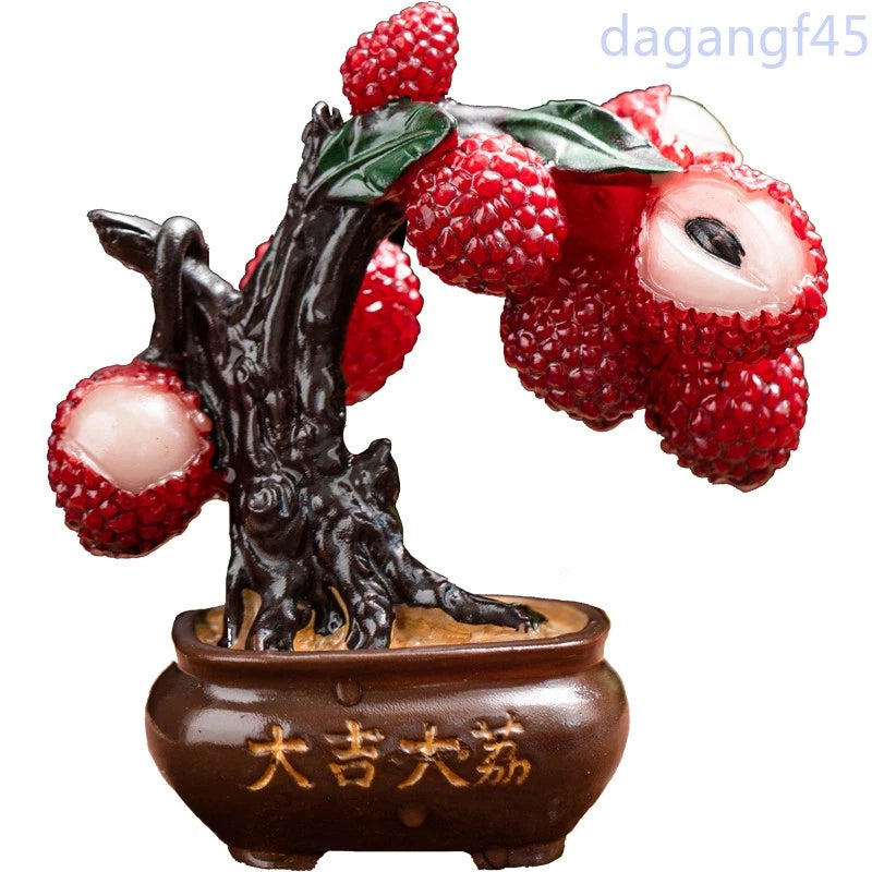 8.7cm Exquisite Litchi Tea Pet Tea Play Ornament Decorative Tea Set Tea Ceremony 07FC0E-D4 - KOEEK