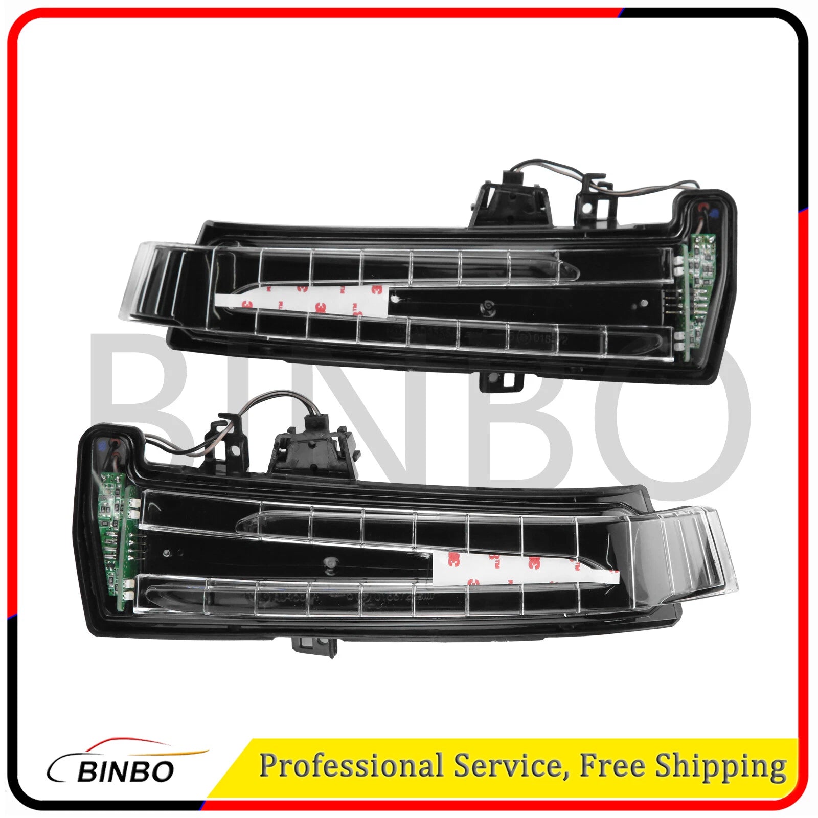 Pair Left & Right indicator Lens on the Mirror For Benz W212 W204 W221 W176 W246 07FC0E-D4 - KOEEK