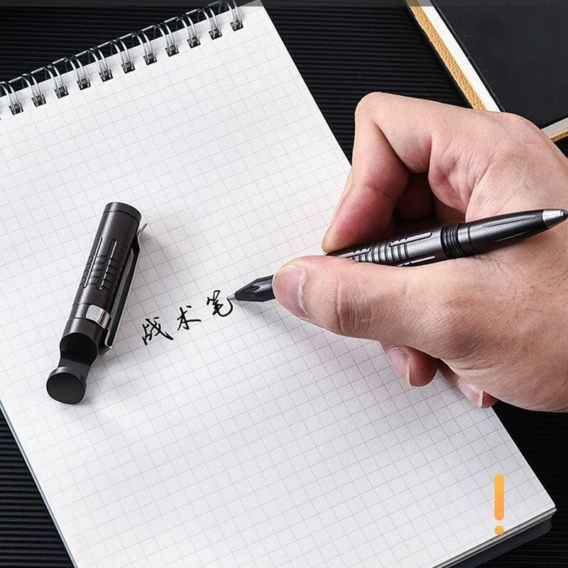 Aluminium Alloy Pocket Ball Pen Signature Tactical EDC Pen Mobile Phone Seat 07FC0E-D4 - KOEEK