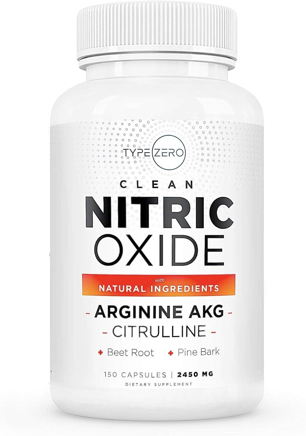 new Type Zero Nitric Oxide 6X Booster, 150 Veggie Capsules - Natural Supplement... TYPE ZERO - KOEEK