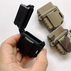 Tactical Universal Zippo Inner Tank Lighter Storage Case Portable Camping Tool 07FC0E-D4 - KOEEK