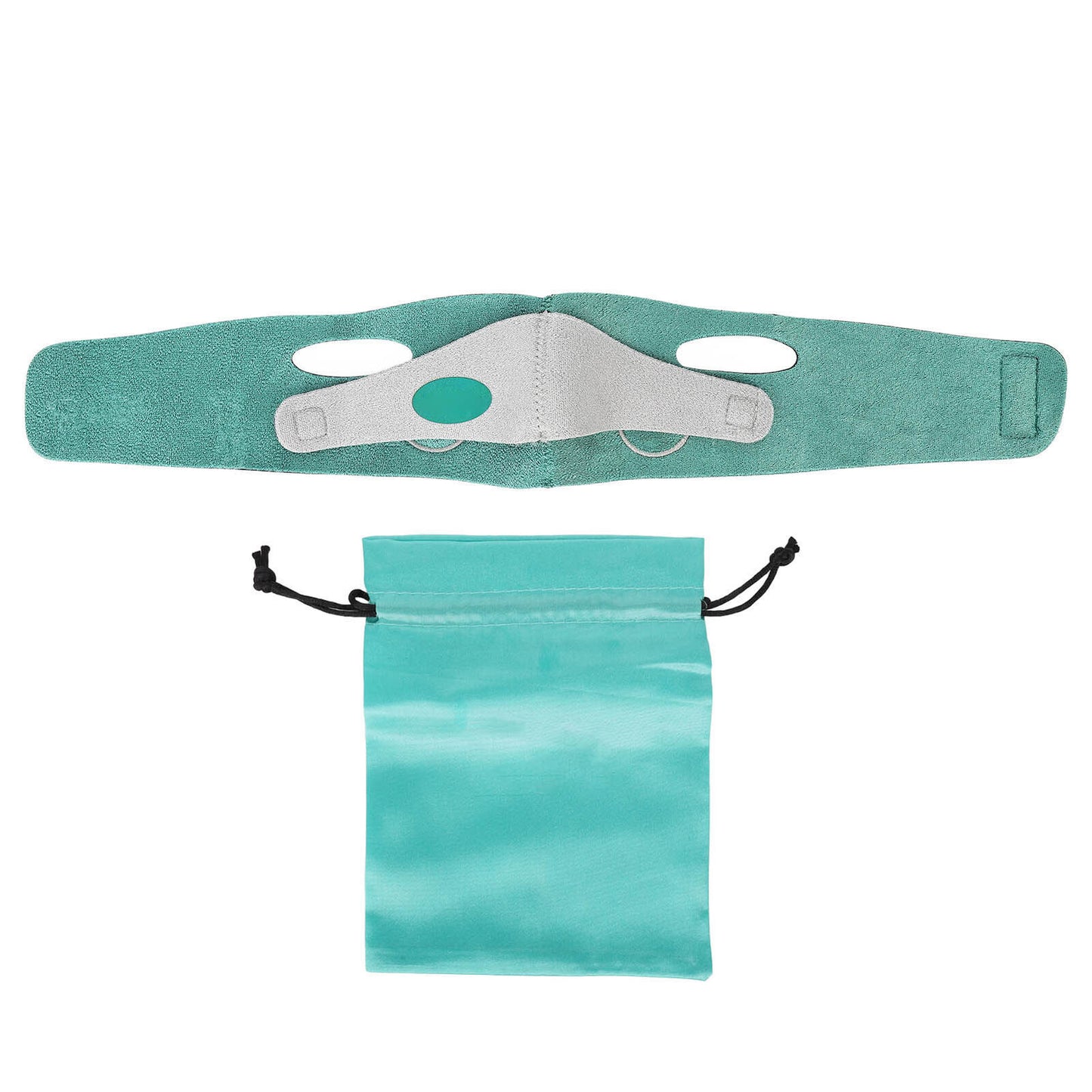 new Bandage V Line Strap Reduce Double Chin Wrinkles Lifting Belt(Green ) HGF koeek - KOEEK