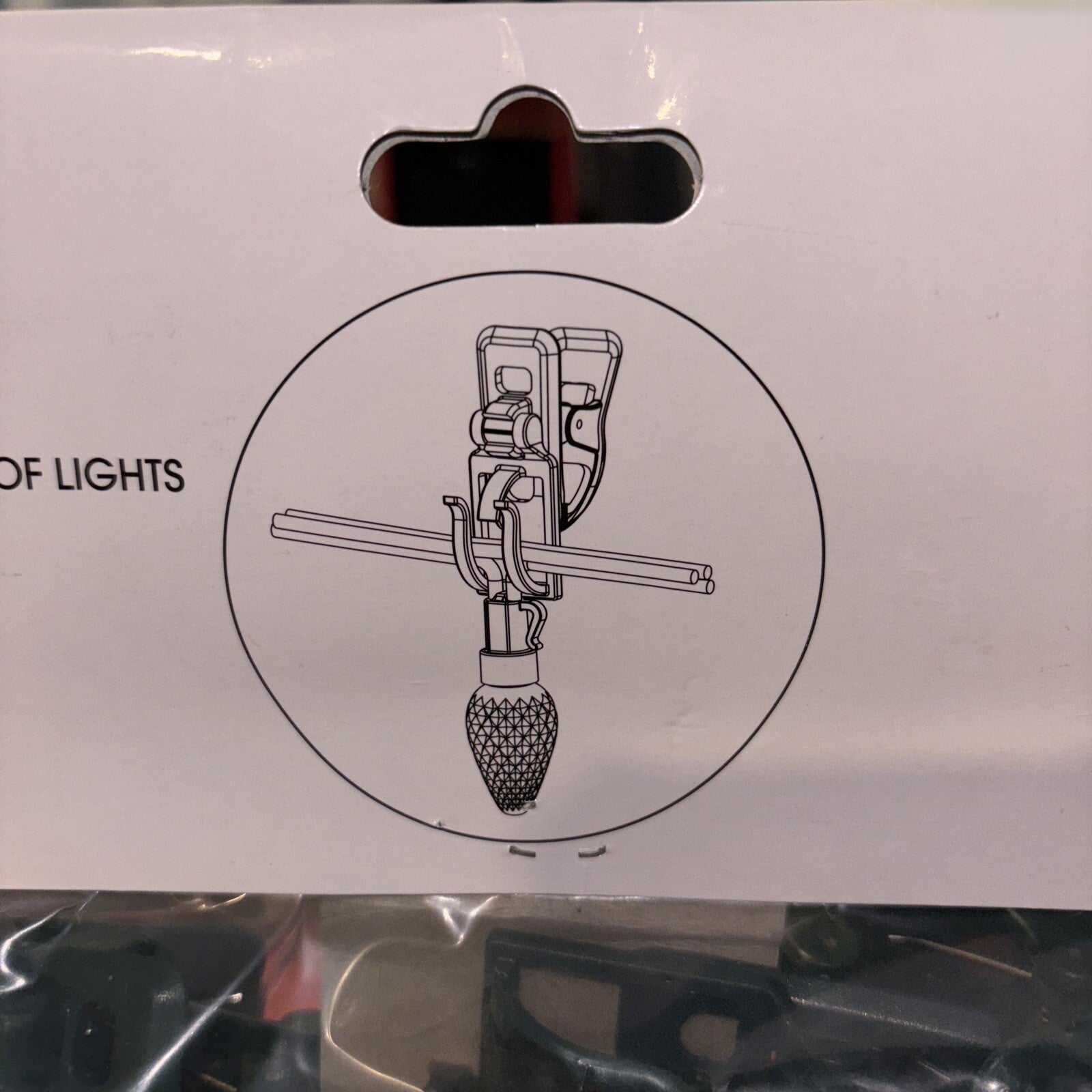 Noma All-Purpose Holiday Light Clips Set of 75 Christmas Light Clips, Outdoor NOMA - KOEEK