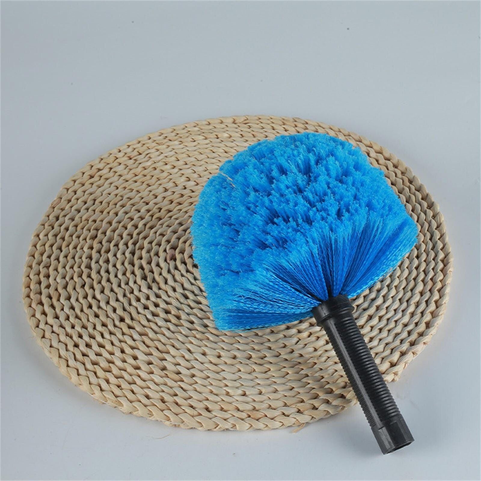 new Cobweb Duster Pole Medium Stiff Bristles Cobweb Duster Head Replacement koeek - KOEEK