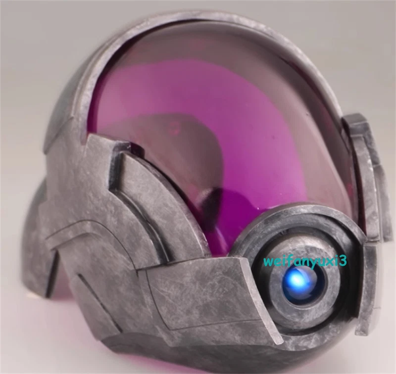 Replica MASS EFFECT Tali Zorah Cosplay Helmet FRP Mask Headwear Halloween Prop 07FC0E-D4 - KOEEK
