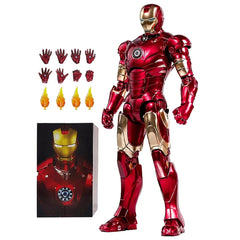 ZD Toys Marvel Iron Man Mark 3 MK3 1/10 Scale 7" Action Figure Model Collector MARVEL - KOEEK