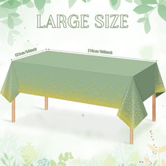 new FunnyPars 3 Pack Sage Green and Gold 54x108"(3 Pack), FUNNYPARS - KOEEK